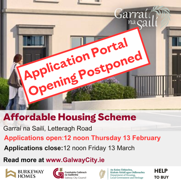 house in Garrai na Saili with application portal opening postponed