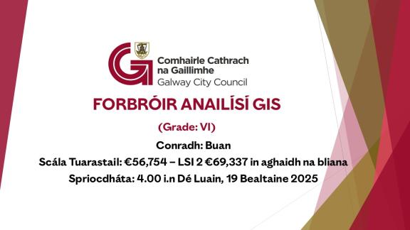 Recruitment Image - Gaeilge