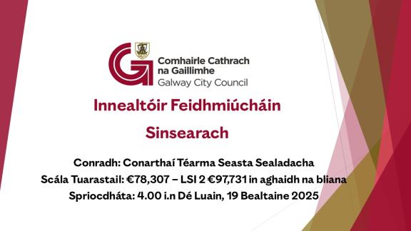 Recruitment Image - Gaeilge