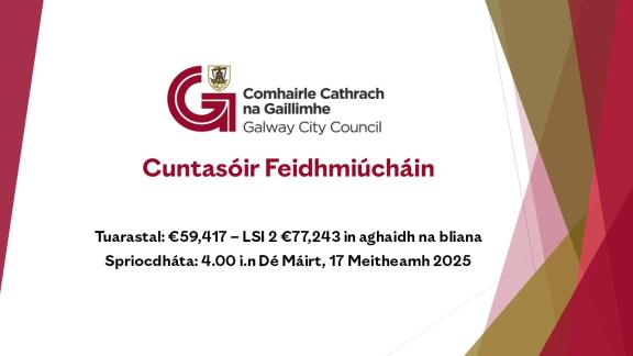 Recruitment Image - Gaeilge