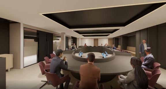 Illustration of Council Chamber