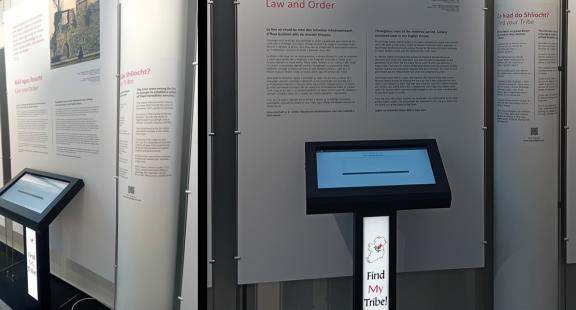 One of the new interactive units in the Museum