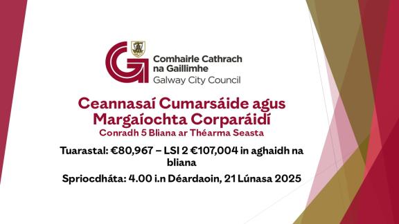 Recruitment Image - Gaeilge