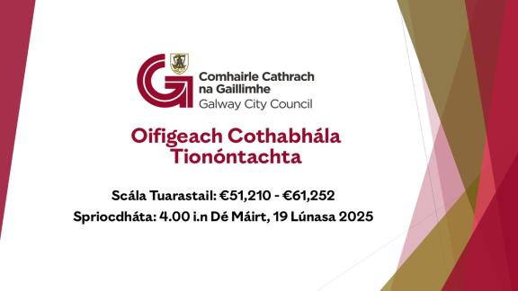 Recruitment Image - Gaeilge
