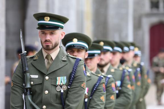 Defence Forces at Commemoration