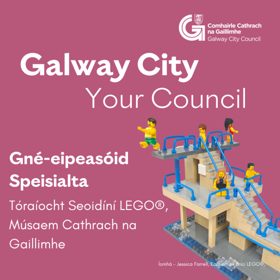 Podcast Tile as Gaeilge