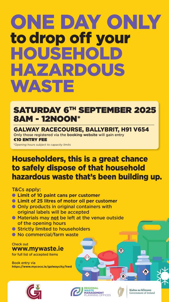 Hazardous Waste Day Poster 2025
