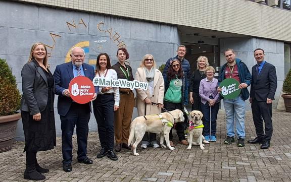 Access for All and GCC representatives at a screening for Make Way Day