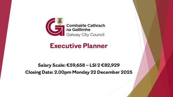 Staff Vacancy - Executive Planner