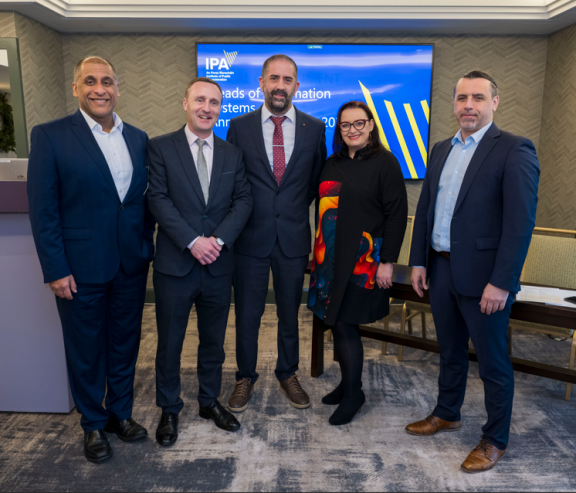 Heads of IT conference attendees