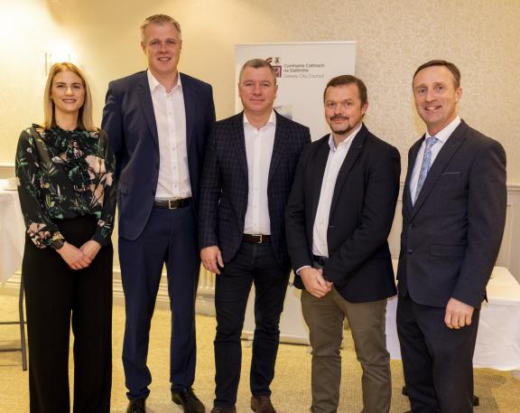 staff and developers at the breakfast briefing