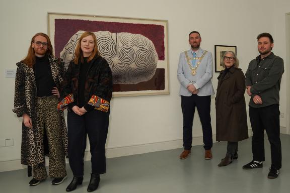 People at launch of Gallery Lates at Galway Arts Centre
