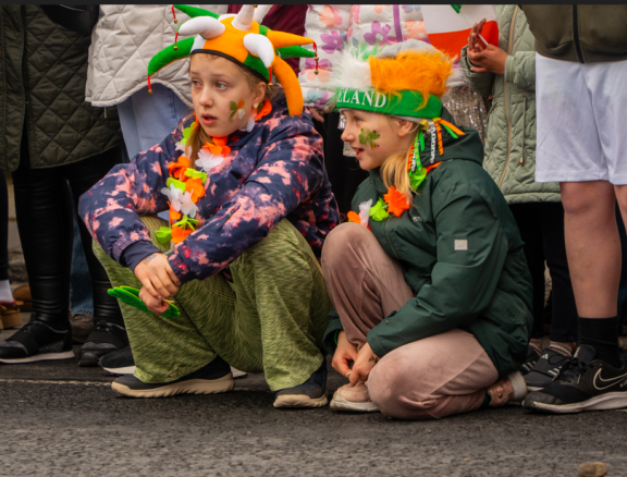 Two Children at Parade