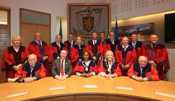 Elected Members in Chamber at AGM June 2026 