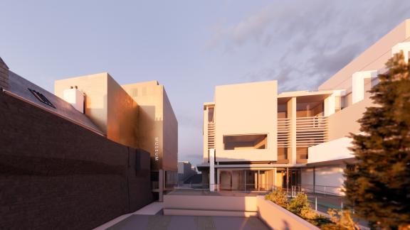 rendering of what the museum will look like