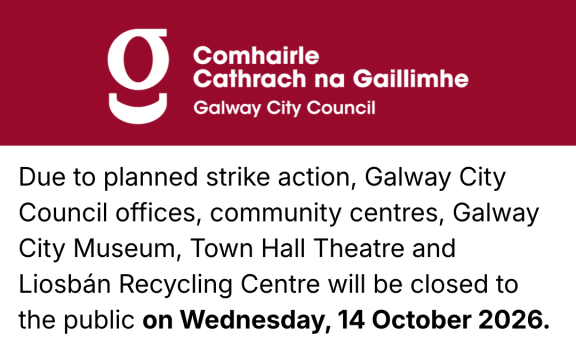 Notice showing details of closure