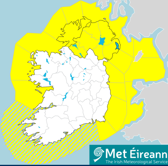 Ireland with no colour warning over Galway