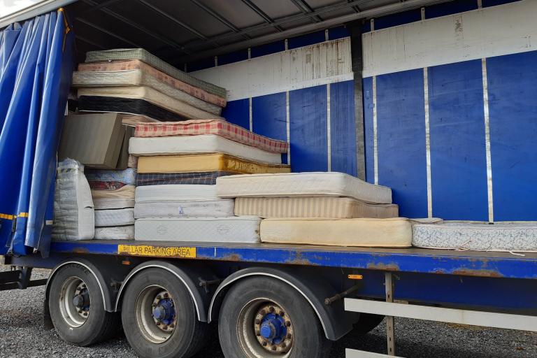 Image of Bulky Goods collection lorry