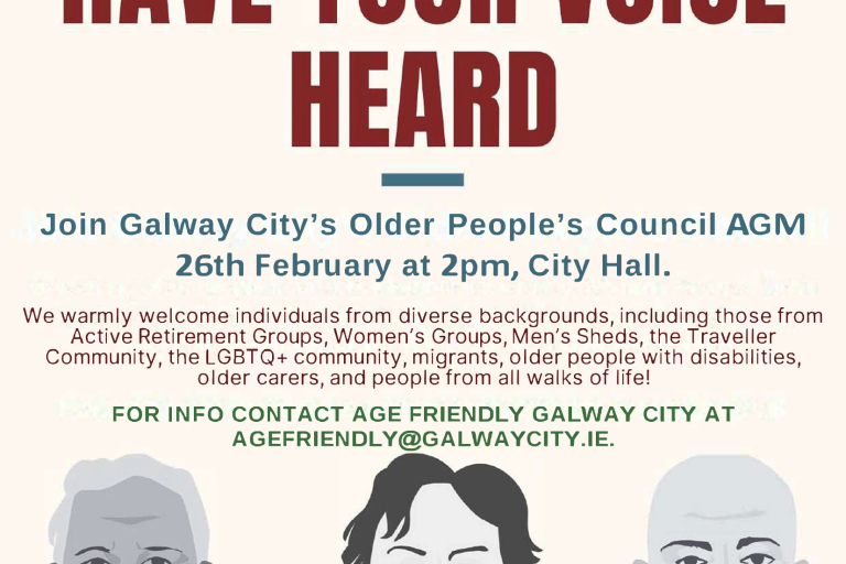 Older Persons AGM Advertisement