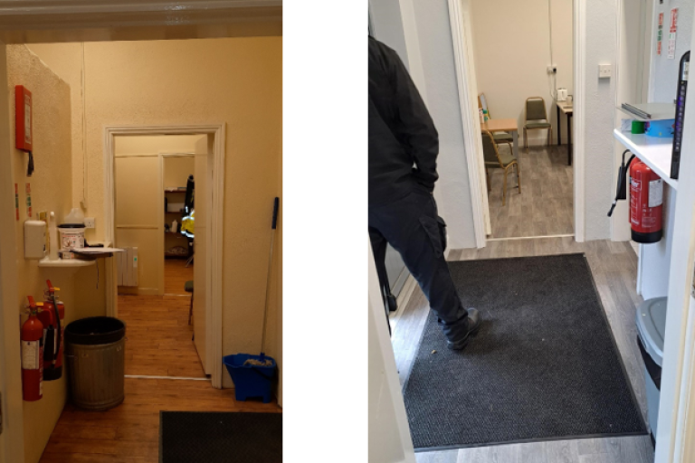 Bowling Green Pre & post works