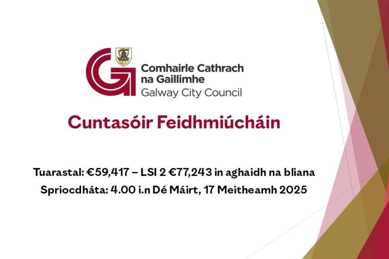 Recruitment Image - Gaeilge
