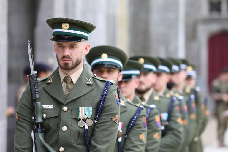 Defence Forces at Commemoration