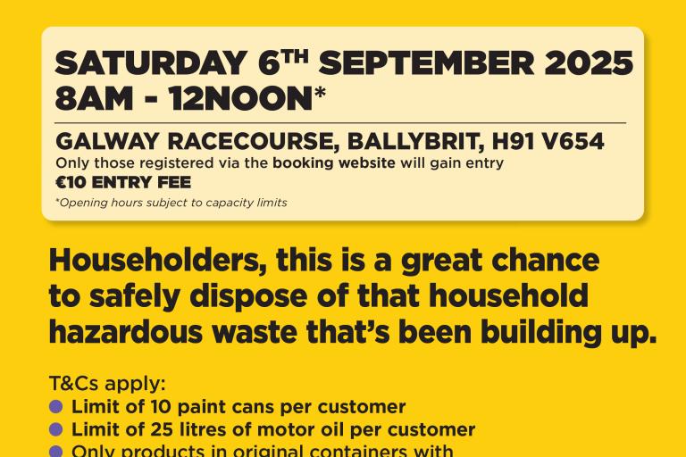 Hazardous Waste Day Poster 2025