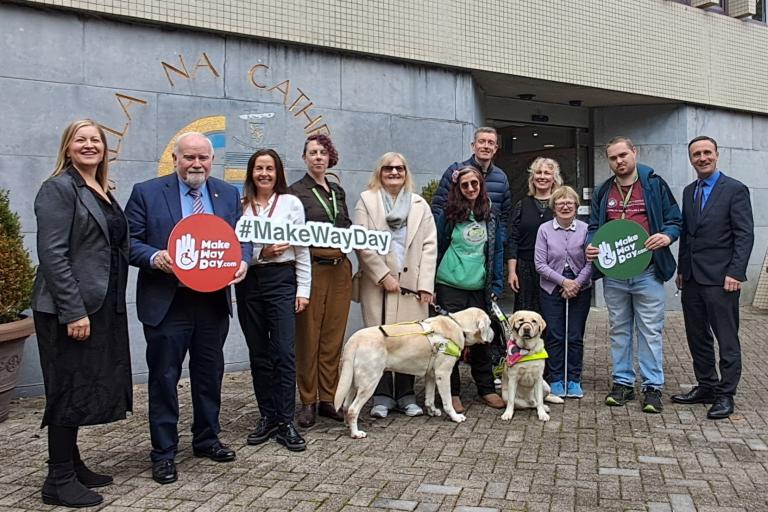 Access for All and GCC representatives at a screening for Make Way Day