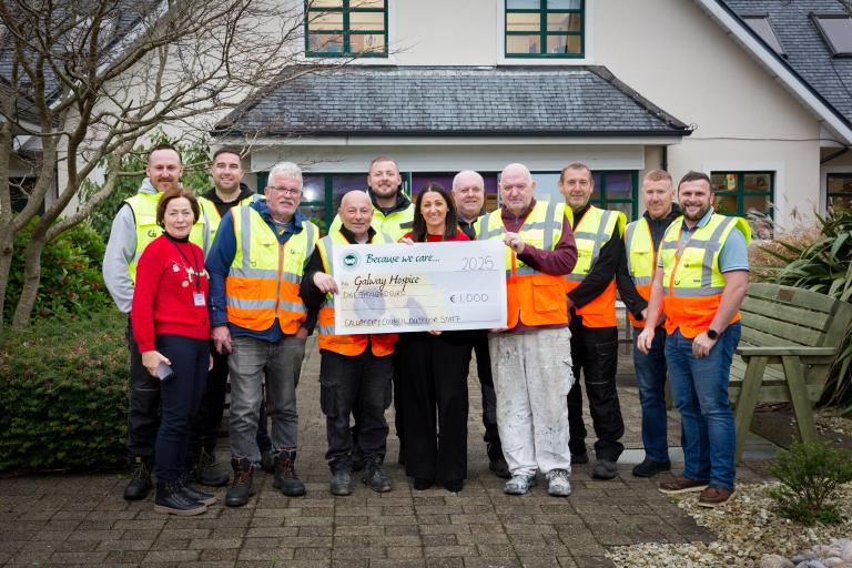 GCC Outdoor Staff with Hospice Staff