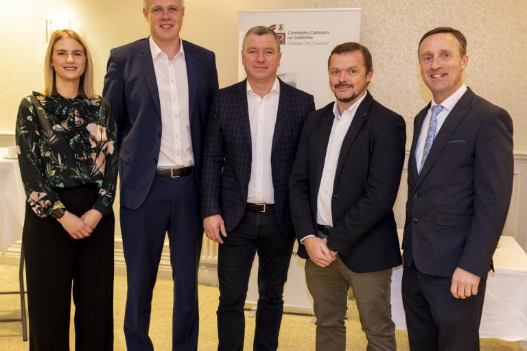 staff and developers at the breakfast briefing