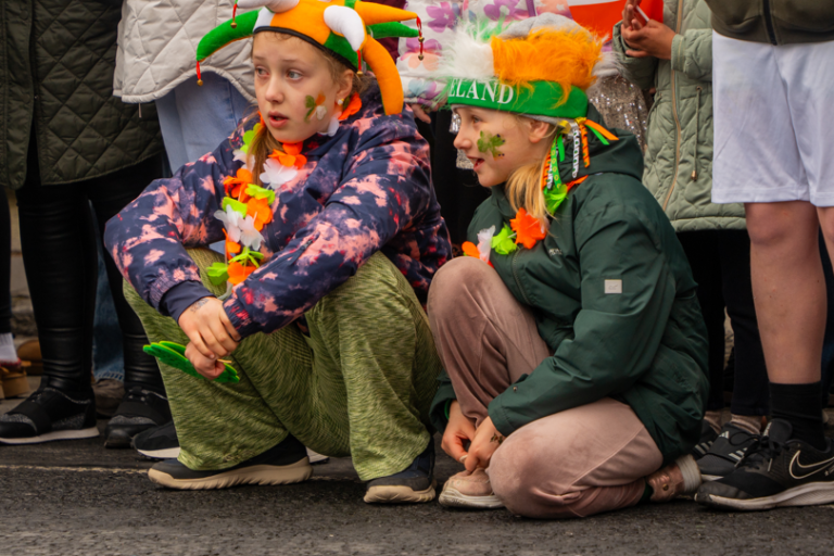 Two Children at Parade