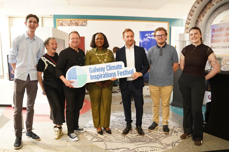 staff at launch of festival