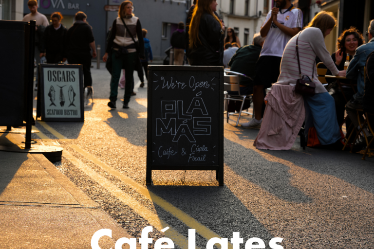 plámás cafe sign