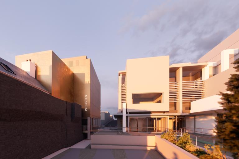 rendering of what the museum will look like