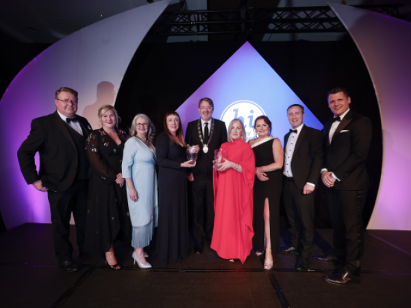 GCC staff with two awards at the Excellence in Local Government Awards 2024