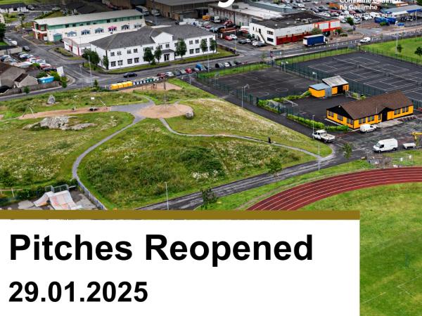 picture of football pitch and running track