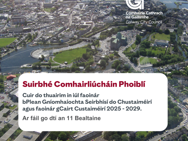 Graphic as Gaeilge