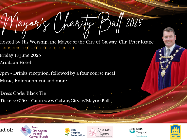Graphic of Mayor's Charity Ball 2025