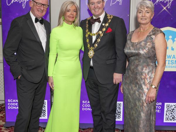 Mayor with people