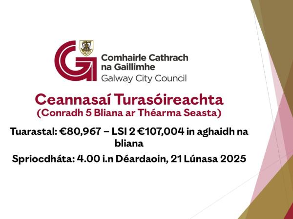 Recruitment Image - Gaeilge