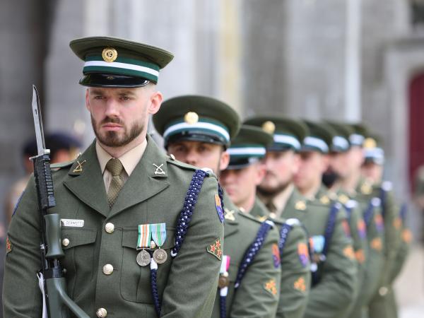Defence Forces at Commemoration