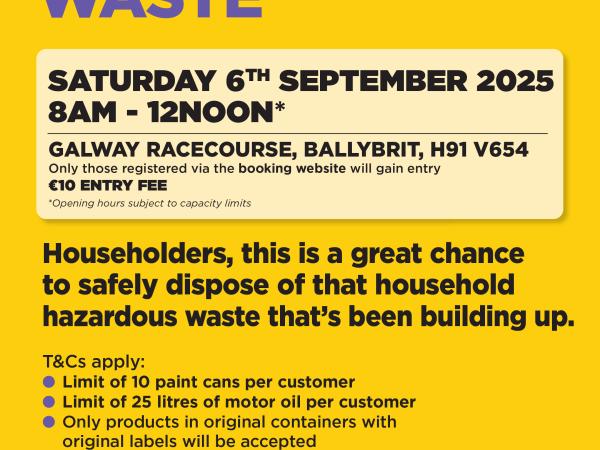 Hazardous Waste Day Poster 2025