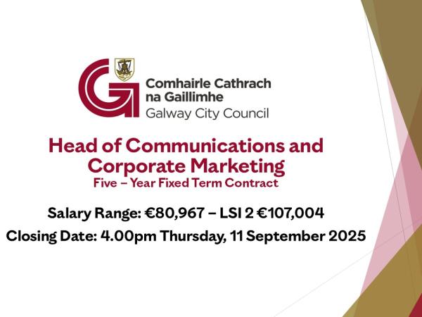 Head of Communications and Corporate Marketing