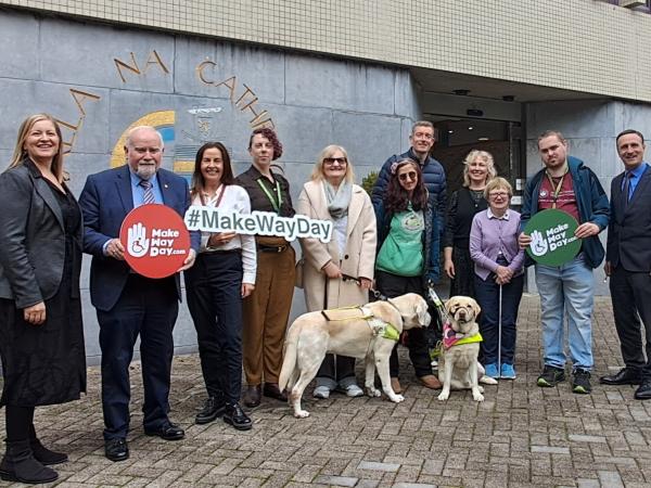 Access for All and GCC representatives at a screening for Make Way Day