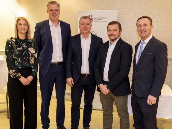 staff and developers at the breakfast briefing