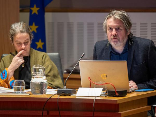 Irish officer and council at Irish SPC meeting 