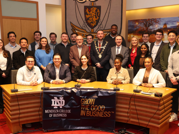 MBA Group with Mayor and CE in Chamber