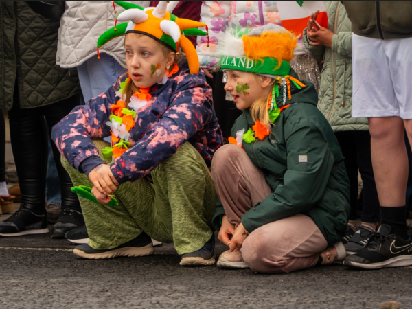 Two Children at Parade