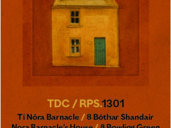 Road poster on Nora Barnacle's House