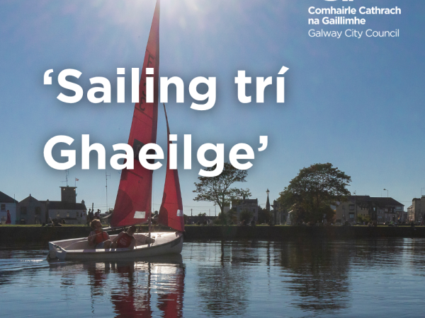 Sailing boat in the Claddagh